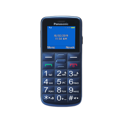 PANASONIC KX-TU110EXV SingleSIM lila nyomógombos kártyafüggetlen mobiltelefon