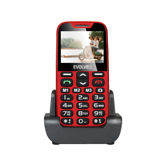 EVOLVEO EasyPhone XD EP-600 kék nyomógombos kártyafüggetlen mobiltelefon