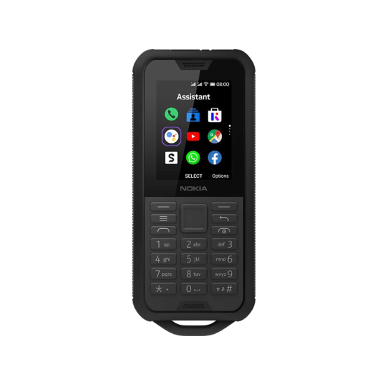 NOKIA 2720 FLIP DualSIM Fekete nyomógombos kártyafüggetlen Mobiltelefon