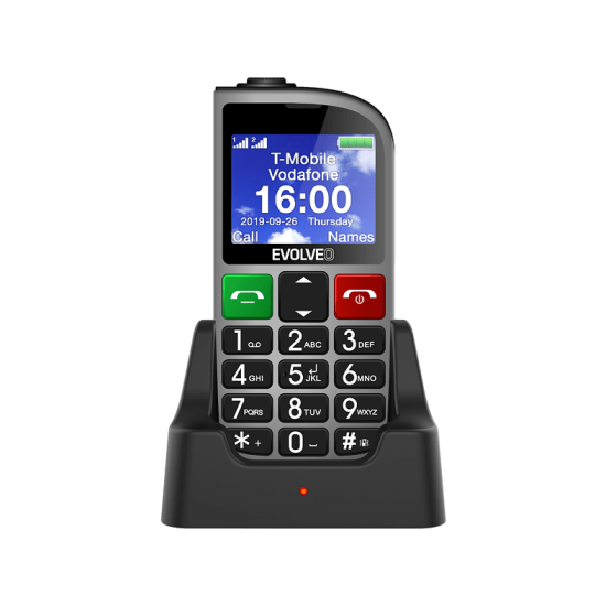 EVOLVEO EP-800 DualSIM Ezüst Kártyafüggetlen Mobiltelefon