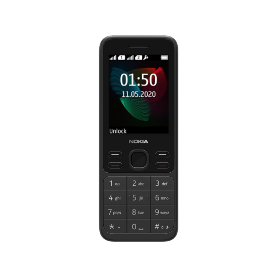 NOKIA 150 (2020) DualSIM Fekete Kártyafüggetlen Mobiltelefon