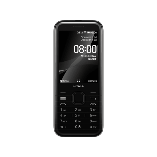 NOKIA 225 4G DualSIM Fekete Kártyafüggetlen Mobiltelefon