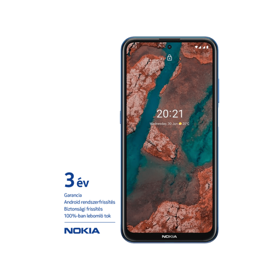 NOKIA G20 4/64 GB DualSIM Kék Kártyafüggetlen Okostelefon