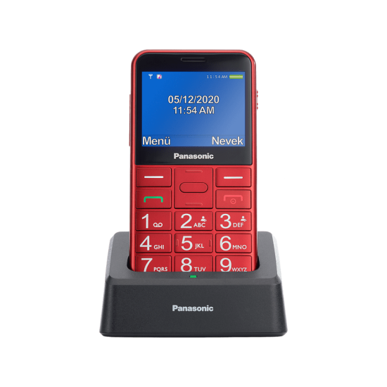 PANASONIC KX-TU150EXRN Piros Kártyafüggetlen Mobiltelefon