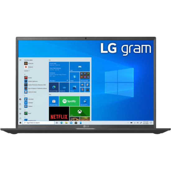 LG gram 14Z90P-G.AR52H laptop (14" WUXGA/Core i5/8GB/256 GB SSD/Win10H)