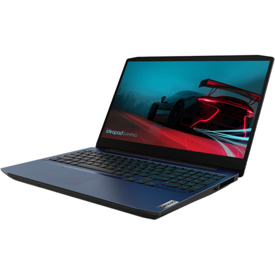 LENOVO IdeaPad Gaming 3 81Y400UYHV Kék Gamer laptop (15,6" FHD/Core i5/16GB/256 GB SSD/GTX1650Ti 4GB/DOS)